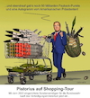 Cartoon: Shopping Tour (small) by Cartoonfix tagged pistorius,bundeswehr,sondervermögen,100,milliarden,russland,ukraine,krieg,nato,eu