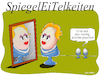 Cartoon: SpiegelEiTelkeiten (small) by Cartoonfix tagged spiegelei,eitelkeit