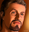 Cartoon: Sylvester Stallone (small) by Cartoonfix tagged portrait,von,sylvester,stallone