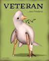 Cartoon: Veteran (small) by Cartoonfix tagged veteran,friedenstaube