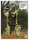 Cartoon: Error de calculo (small) by Wadalupe tagged jirafas humor ahorcado sabana africa
