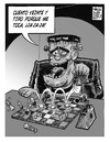 Cartoon: Franky juega al ajedrez (small) by Wadalupe tagged frankestein humor dibujo ajedrez juego deporte