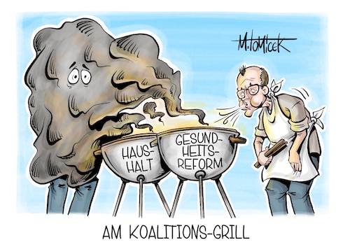 Am Koalitions-Grill