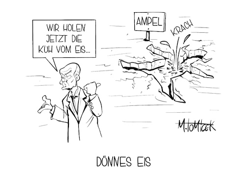 Dünnes Eis