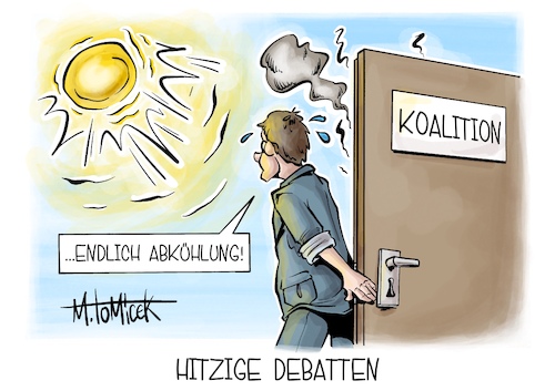 Hitzige Debatten