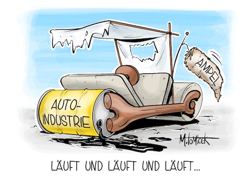 Cartoon: Läuft und läuft und läuft... (medium) by Mirco Tomicek tagged ampel,koalition,ampelkoalition,regierung,auto,autoindustrie,industrie,autogipfel,gipfel,krise,elektroauto,elektro,zukunft,kfz,flintstones,feuerstein,karikatur,pressekarikatur,cartoon,mirco,tomicek,läuft,und,ampel,koalition,ampelkoalition,regierung,auto,autoindustrie,industrie,autogipfel,gipfel,krise,elektroauto,elektro,zukunft,kfz,flintstones,feuerstein,karikatur,pressekarikatur,cartoon,mirco,tomicek