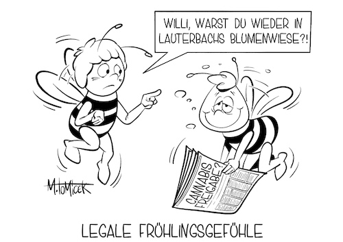 Legale Frühlingsgefühle