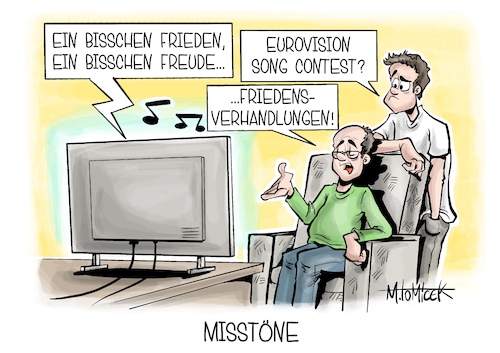 Cartoon: Misstöne (medium) by Mirco Tomicek tagged frieden,friedensverhandlungen,friedensgespräche,verhandlungen,ukraine,russland,krieg,waffenruhe,usa,istanbul,putin,selenskyj,trump,esc,finale,eurovision,song,contest,karikatur,pressekarikatur,cartoon,mirco,tomicek,frieden,friedensverhandlungen,friedensgespräche,verhandlungen,ukraine,russland,krieg,waffenruhe,usa,istanbul,putin,selenskyj,trump,esc,finale,eurovision,song,contest,karikatur,pressekarikatur,cartoon,mirco,tomicek