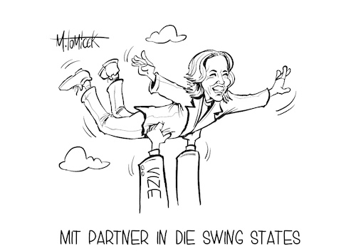 Mit Partner in die Swing States