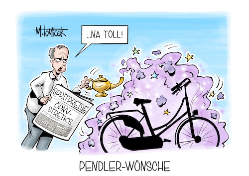 Cartoon: Pendler-Wünsche (medium) by Mirco Tomicek tagged spritpreise,sprit,benzin,tanken,tankstellen,benzinpreis,öl,ölpreise,benzinpreise,diesel,öpnv,nahverkehr,warnstreik,warnstreiks,streiks,streik,nahverkehrstreik,zug,züge,busse,bus,bahn,pendler,karikatur,cartoon,pressekarikatur,mirco,tomicek,spritpreise,sprit,benzin,tanken,tankstellen,benzinpreis,öl,ölpreise,benzinpreise,diesel,öpnv,nahverkehr,warnstreik,warnstreiks,streiks,streik,nahverkehrstreik,zug,züge,busse,bus,bahn,pendler,karikatur,cartoon,pressekarikatur,mirco,tomicek
