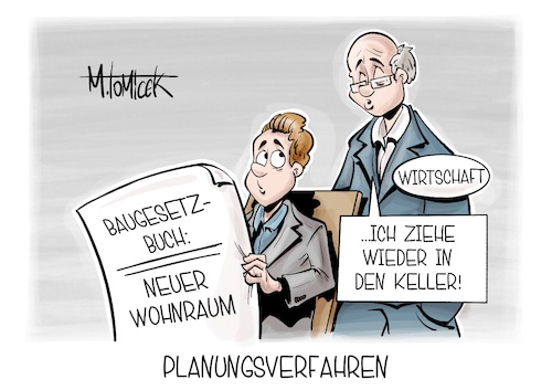 Cartoon: Planungsverfahren (medium) by Mirco Tomicek tagged baugesetz,baugesetzbuch,bauen,bau,bundeskabinett,bauplanung,kabinett,upgrade,schrottimmobilien,immobilien,wirtschaft,wirtschaftsprognose,konjunktur,prognosen,wirtschaftsweisen,karikatur,cartoon,pressekarikatur,mirco,tomicek,baugesetz,baugesetzbuch,bauen,bau,bundeskabinett,bauplanung,kabinett,upgrade,schrottimmobilien,immobilien,wirtschaft,wirtschaftsprognose,konjunktur,prognosen,wirtschaftsweisen,karikatur,cartoon,pressekarikatur,mirco,tomicek
