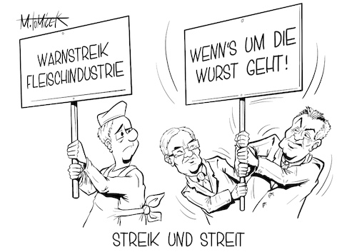 Streik und Streit