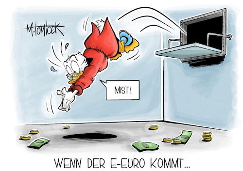Wenn der E-Euro kommt...