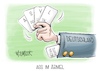 Cartoon: Ass im Ärmel (small) by Mirco Tomicek tagged bezahlkarte,asyl,asylbewerber,asylpolitik,geflüchtete,flucht,bezahlen,karte,geld,migration,bundesweit,cartoon,karikatur,pressekarikatur,mirco,tomicek