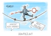 Cartoon: Drahtseilakt (small) by Mirco Tomicek tagged alexander,dobrindt,innenminister,innere,sicherheit,grenzschutz,grenzen,grenze,grenzkontrolle,asyl,asylpolitik,bundestag,migration,innenpolitik,drahtseilakt,karikatur,pressekarikatur,cartoon,mirco,tomicek