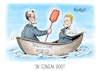 In einem Boot