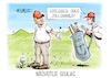 Cartoon: Nächster Schlag (small) by Mirco Tomicek tagged donald,trump,usa,us,amerika,zoll,deal,zölle,strafzölle,zollhammer,hammer,golfen,golf,iran,krieg,straße,von,hormus,schiffe,karikatur,cartoon,pressekarikatur,mirco,tomicek