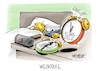 Cartoon: Weckrufe (small) by Mirco Tomicek tagged klimaziele,klima,klimawandel,klimaziel,eu,europa,klimagipfel,weckruf,karikatur,cartoon,pressekarikatur,mirco,tomicek