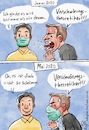 Cartoon: Verschwörungstheoretiker (small) by LaserLurch tagged corona,covid,virus,verschwörungstheorie,verschwörungstheoretiker,mundschutz,pandemie