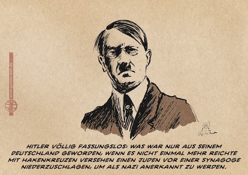 Hitler entsetzt