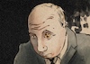 Cartoon: Putins Sicht der Dinge (small) by Guido Kuehn tagged putin,russland,krieg,ukraine,nuklearwaffen,atomwaffen,atomschlag,atomkrieg