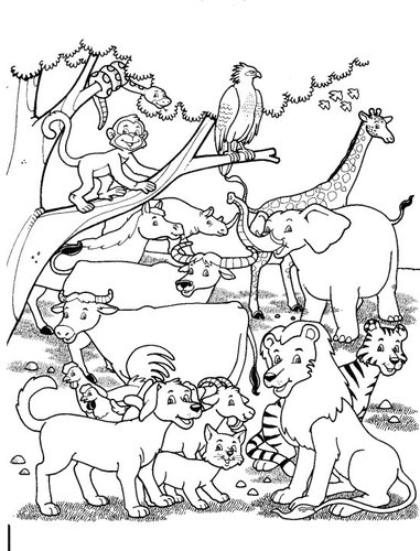 Cartoon: diff.animals (medium) by jayson arellano tagged wild,and,pet