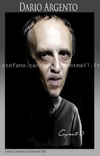 Cartoon: Dario Argento (medium) by carparelli tagged caricature