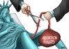 Cartoon: Abortion rights (small) by miguelmorales tagged abortion,rights,law,us,texas,court,women