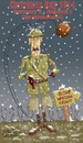 Cartoon: Merry Christmas!! (small) by campbell tagged christmas,football,war,snow,trenches,history