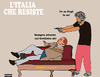 Cartoon: Padri e Figli. Fathers and Sons (small) by nerosunero tagged grillo,berlusconi,italy,italians,elections
