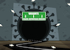 Cartoon: The COVID tunnel (small) by Enrico Bertuccioli tagged covid19,coronavirus,virus,health,research,medicine,cure,vaccine,crisis,patient,hospital,society,people,policy,global,world,business,pharma,future