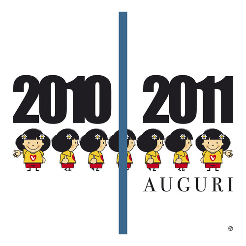 Cartoon: AUGURI A TUTTI (medium) by Giuseppe Scapigliati tagged auguri,tutti