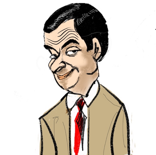 Cartoon: Mr. Bean (medium) by caminante tagged comedian,actor