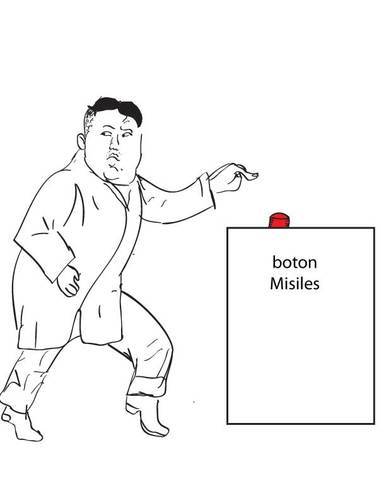 Cartoon: Kim Jong-un (medium) by caminante tagged korea