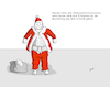 Cartoon: Eingelaufen (small) by Birtoon tagged bescherung weihnachtsmann