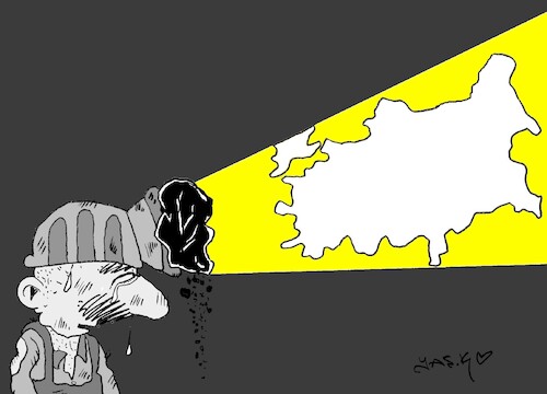 Cartoon: 40  lives (medium) by yasar kemal turan tagged 40,ives