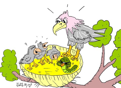 Cartoon: a good way (medium) by yasar kemal turan tagged good,way