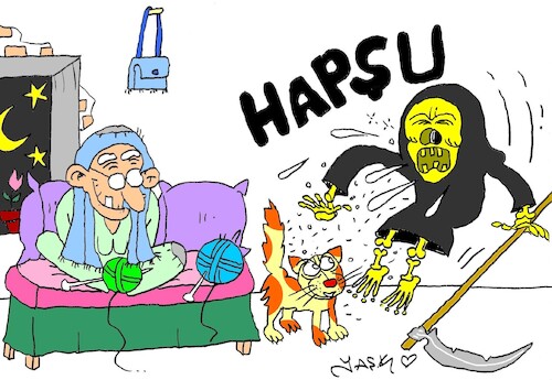 Cartoon: allergy (medium) by yasar kemal turan tagged allergy