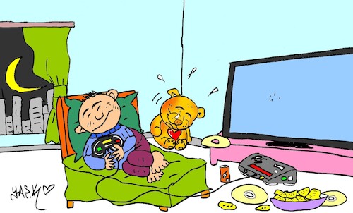 Cartoon: ask (medium) by yasar kemal turan tagged ask