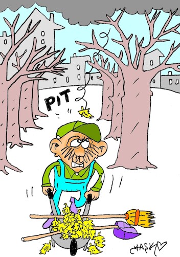 Cartoon: at the last moment (medium) by yasar kemal turan tagged at,the,last,moment