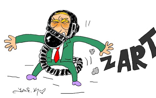 Cartoon: chemical putin (medium) by yasar kemal turan tagged chemical,putin