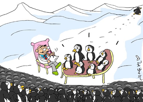 Cartoon: cold rebellion (medium) by yasar kemal turan tagged cold,rebellion