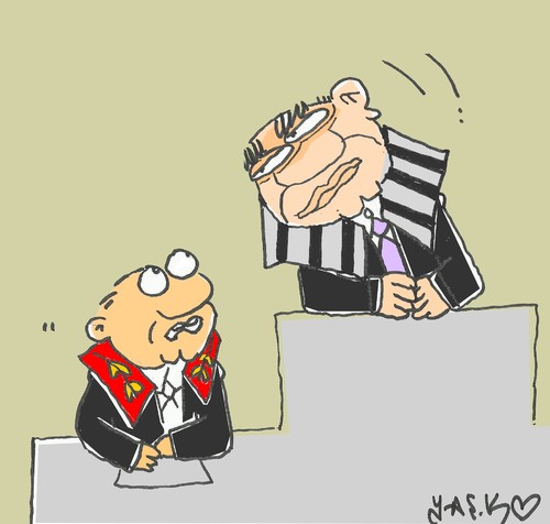 Cartoon: decision (medium) by yasar kemal turan tagged decision