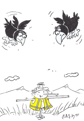 Cartoon: effective (medium) by yasar kemal turan tagged effective