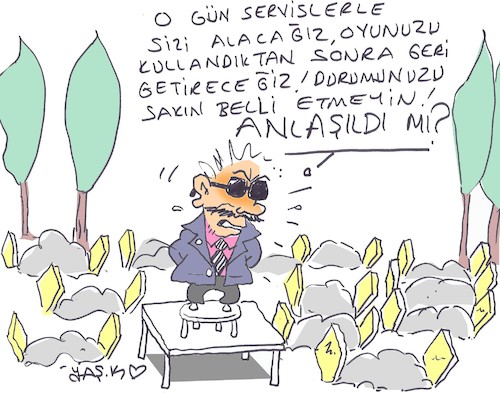 Cartoon: fake voters (medium) by yasar kemal turan tagged fake,voters