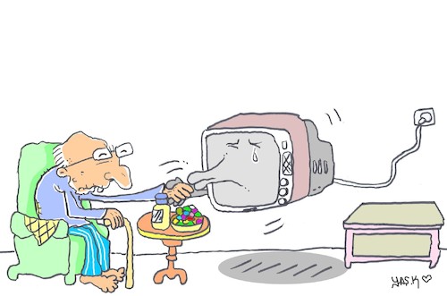 Cartoon: Feast of Ramadan (medium) by yasar kemal turan tagged feast,of,ramadan