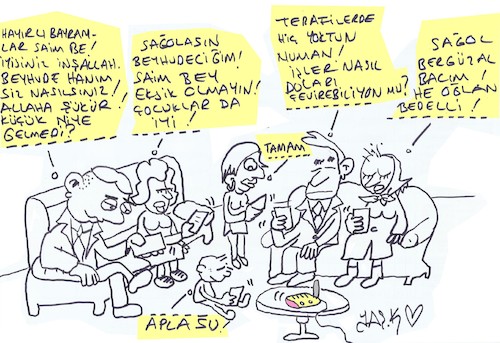 Cartoon: Feast of Ramadan (medium) by yasar kemal turan tagged feast,of,ramadan