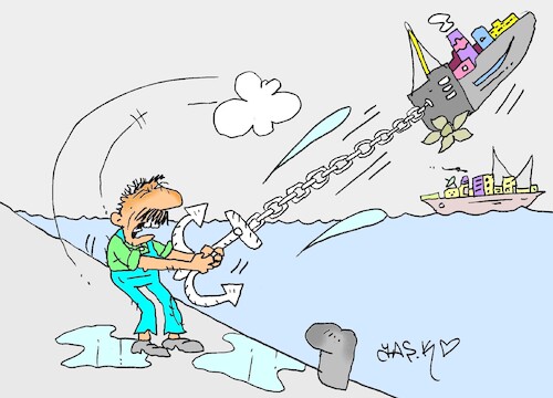 Cartoon: freelance work (medium) by yasar kemal turan tagged freelance,work