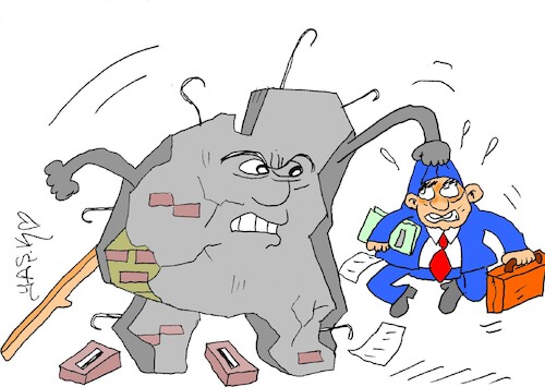 Cartoon: guilty (medium) by yasar kemal turan tagged guilty