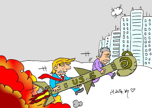 Cartoon: harder (medium) by yasar kemal turan tagged harder
